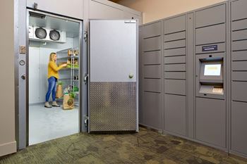 Cold storage for food delivery